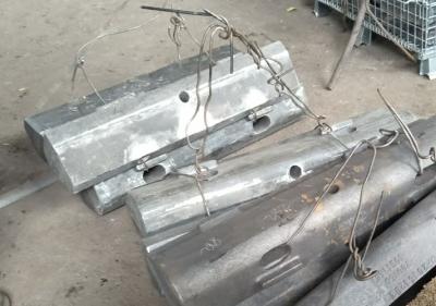 Chrome-Moly Steel Discharge Clamp Bar C0.8-0.9 for cement mill and mine mill