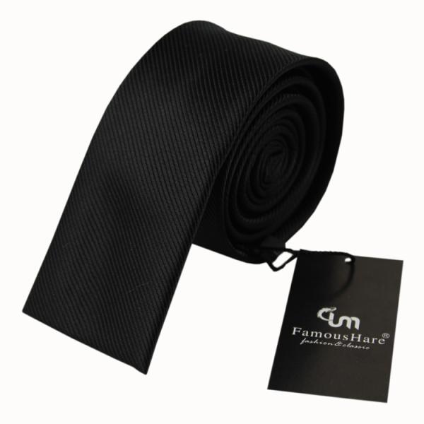 Woven Microfiber Polyester Tie fashion flat tie