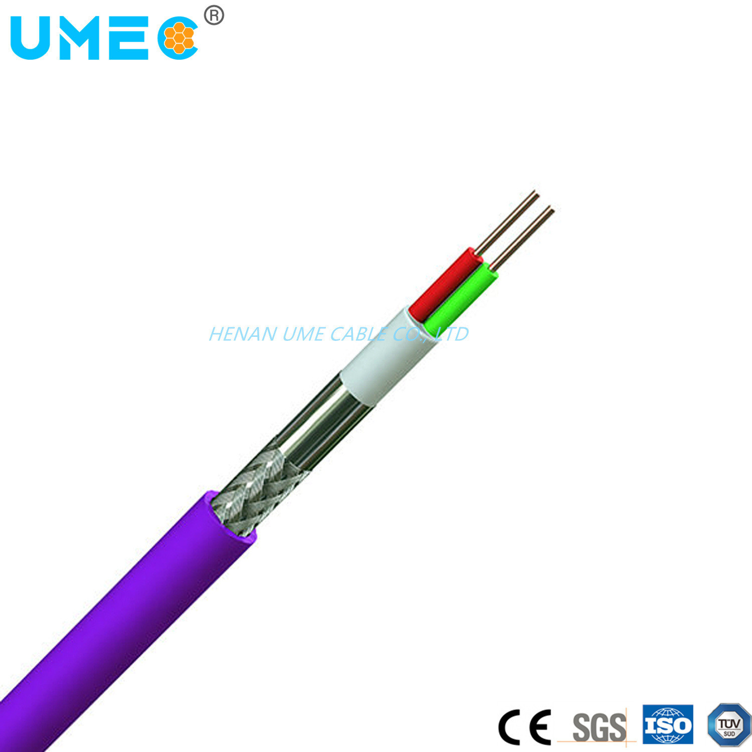 Синий Dp Bus Cable Двухъядерный многоцелевой электрический кабель 6xv1830-0eh10 для электрических