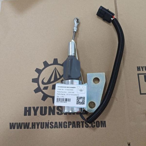 Pare a máquina escavadora Parts For R130 R130-5 do solenoide 3991168 SA-4941-24 3964628 Hyundai