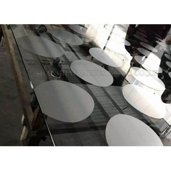 край Grinded стекла 19mm на открытом воздухе закаленный прокатанный напечатанный