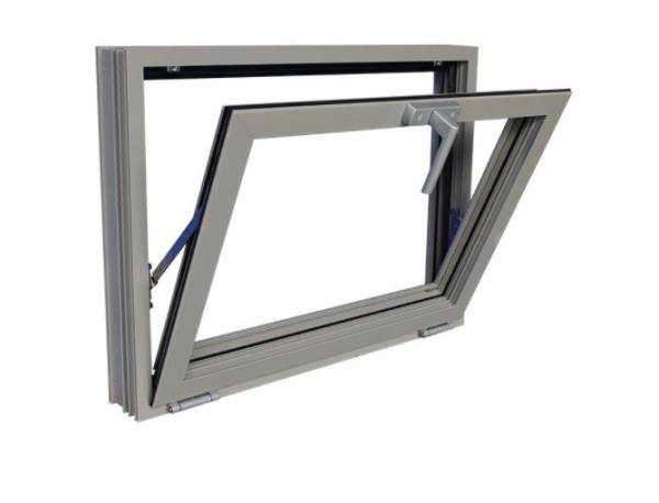 Aluminum Commercial Awning Windows With Horizontal Opening Pattern Tech Customization