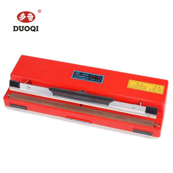 Compact SF-400 Red Color Automatic Plastic Hand Heat Press Sealer Machine for Medical
