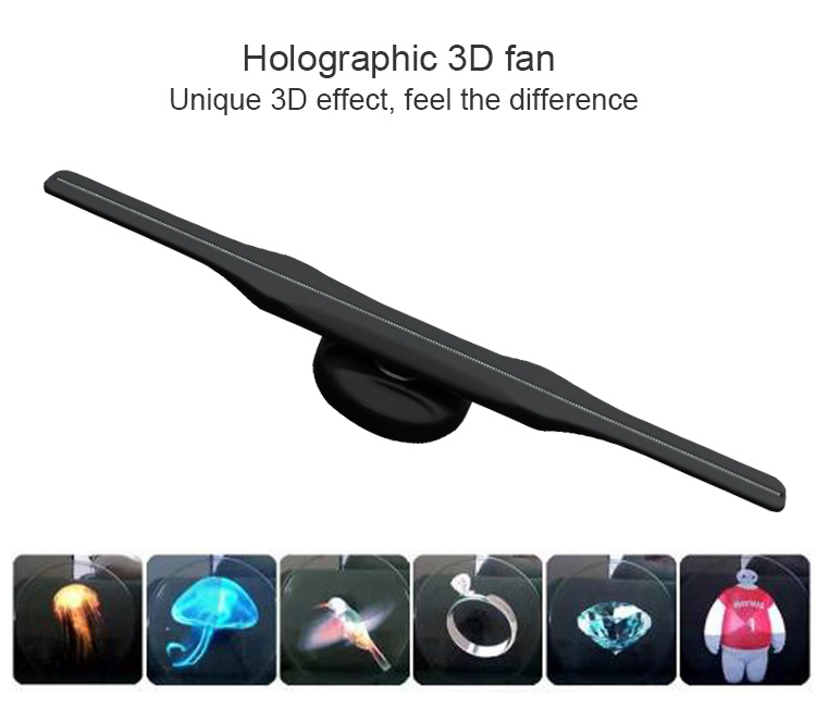 вентилятор Hologram СИД 3D разрешения 512*512 50cm высокий, дисплей репроектора 3D голографический рекламируя с управлением ПРИЛОЖЕНИЯ WIFI