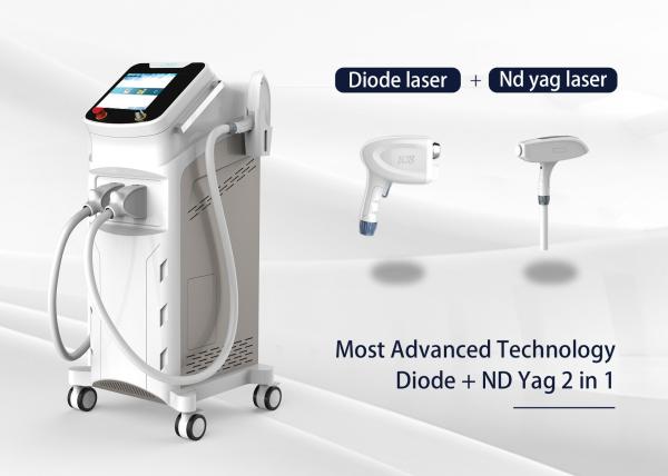Beauty Salon Mobile Laser Hair Removal Machine , High Power Laser Hair Treatment Machine
