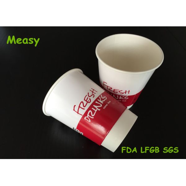 Printing 12oz Insulated Paper Cups / eco friendly disposable coffee cups Red Black double wall paper cup for hot drink