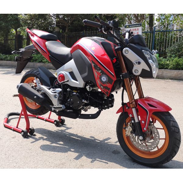 Road Tires Street Road Motorcycle Double Disc Brake Front / Rear Disc Brake