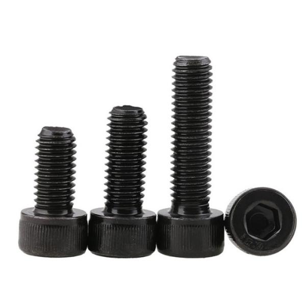 Metric Din 912 Black Oxide Alloy Steel Fasteners Button Head 1/4-20