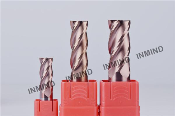 11mm , 4 Flute , Square End Mill , SiN Copper Colour ,  upto HRC55 , CNC end mill