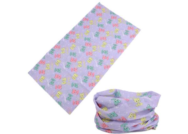 Animal Logos 25*50 CM Kids  Headwear 100% Microfiber Polyester