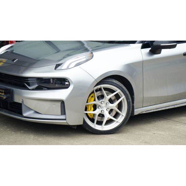 Передний большой тормозный комплект 4 поршневые калибр с 355x28 мм ротором BBK автоматическая тормозная система для Lynk & Co 03 19 дюймовый автомобильный ободок