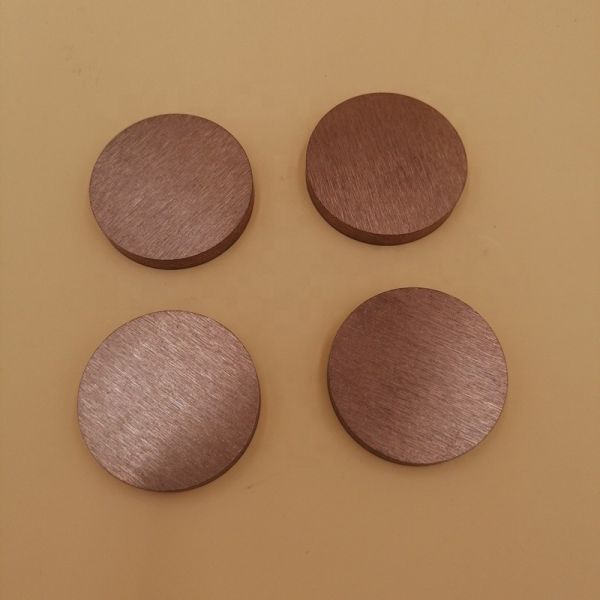 Отполированные части сплава меди вольфрама 14.5g/cm3 W75Cu25