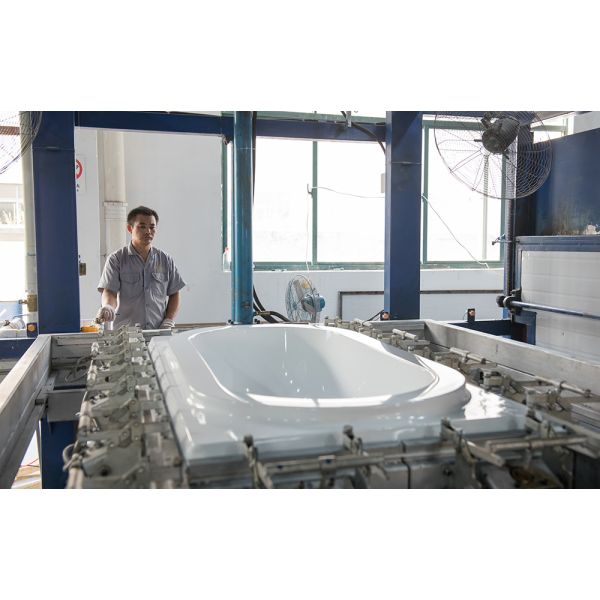 American Style Apron Skirt Freestanding Acrylic Bathtubs 60