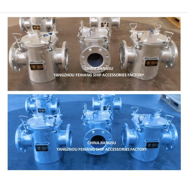 Система охлаждения морской воды Фильтр морской воды AS125 Cbm1061 корпус оцинкованный, с фильтром из нержавеющей стали