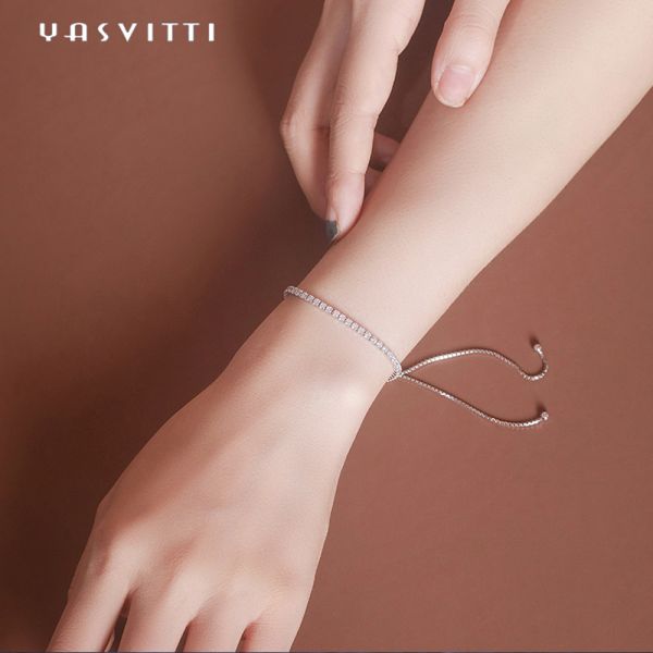 браслеты слайдера 11in стерлинговые серебряные