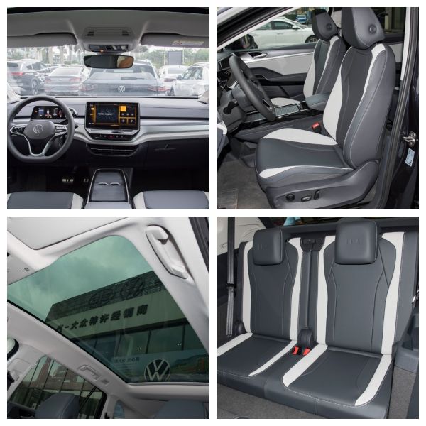 VW ID.6 480Km 5 дверей 7 мест SUV EV Новый автомобиль Smart Sport Автомобильный двигатель