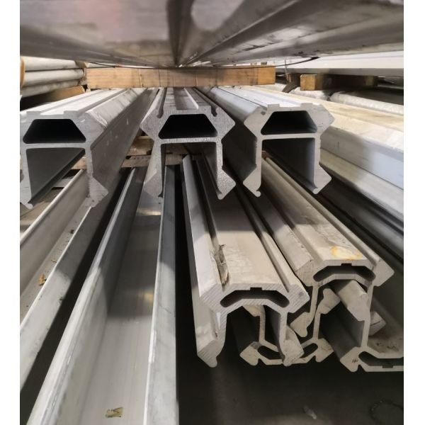 Mining Industry 7020 Aluminium Extruded Profiles 5753MM Length 28.7kgs / Meter