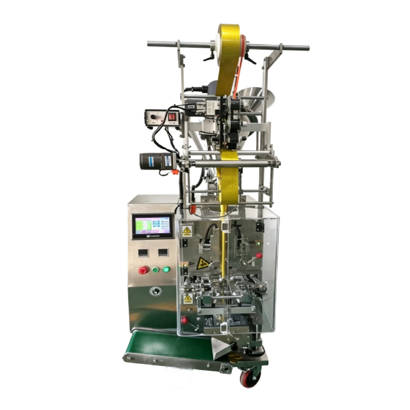SUS304 Powder Sachet Packaging Machine 3 4 Sided Sachet Filling And Sealing