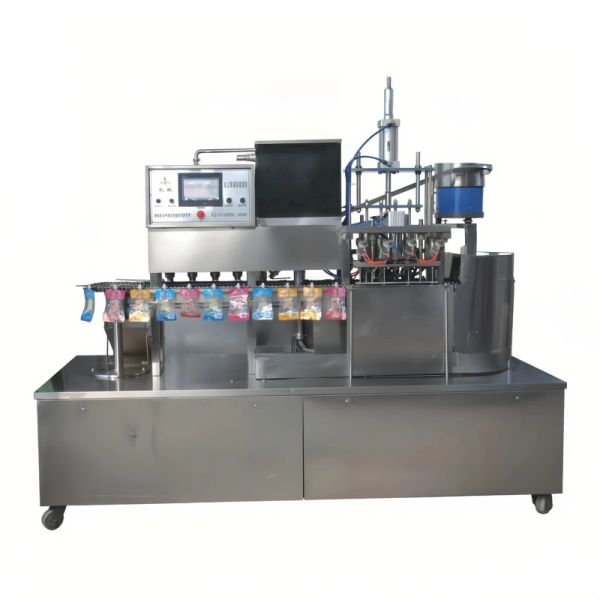 High Speed Doypack Filling Machine Automatic Pouch Filler Sealer 220V 50Hz