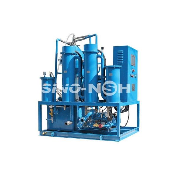 ガスを抜くディスク遠心分離器は真空の石油フィルター機械1500l/Hの水分を取り除いた