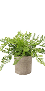 Spinulosa Fern Plants Bushes Fake Shrubs Greenery Plants Faux Fern Snakewood Outdoors UV Resistant Garden Plants