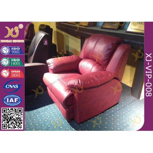 Real Leather Electric Control Home Cinema VIP Theater Seating Reclining Sofa