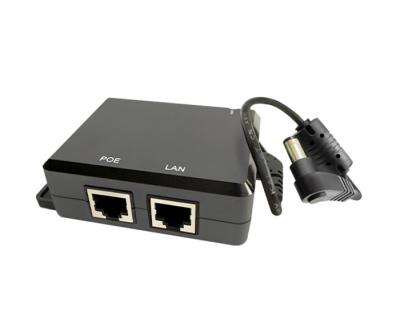 Separating Power And Data 15.4w 802.3 Af Poe Injector Outputs 12vdc 1.5a