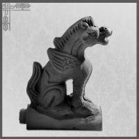 Ornement architectural en argile de bâtiment antique chinois décoratif