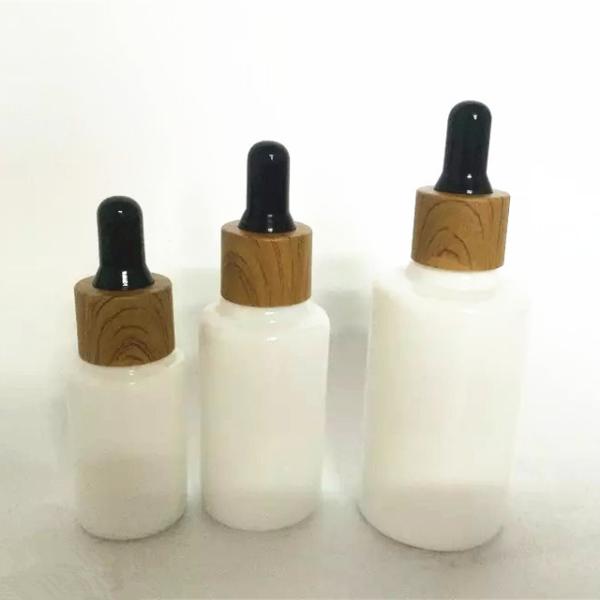 30g 33.5mm geou frascos de vidro vazios reusáveis da loção com as tampas