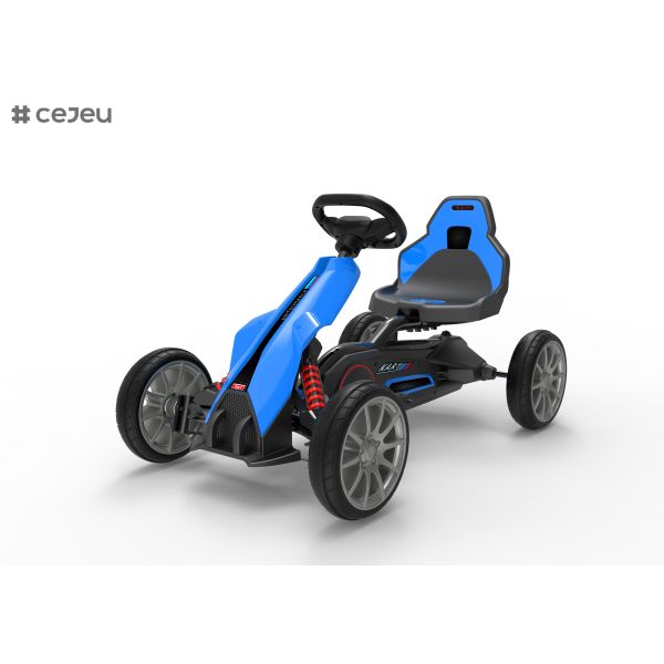 12V Battery Kids Go Karts Stroller for Toddlers Off-Road Car Toy Handbrake and Adjustable Seat