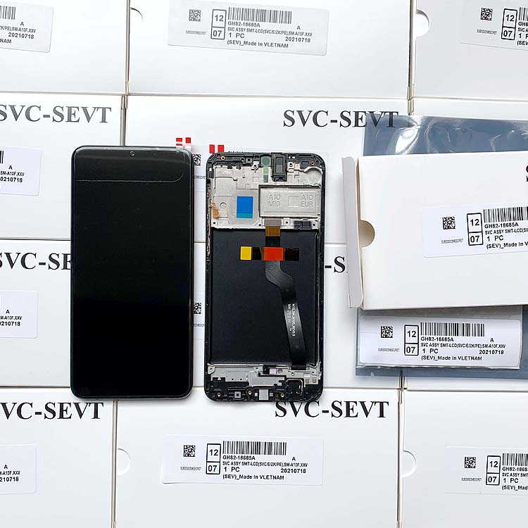 M10 Lcd With Frame For  M10 Мобильный экран   M105 Оригинальный сервисный пакет LCDS Pantalla