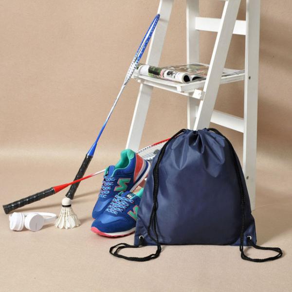 Gym Storage Nylon Drawstring Bag Backpack Riding Shoes Clothes Laundry Lingerie Travel Pouch