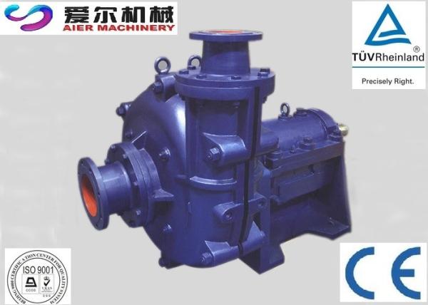 Higher Efficiency Sand Slurry Pump , Small Sludge Pump Lower Abrasion Rate