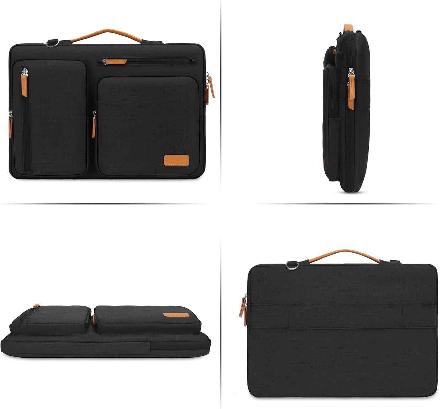 360 Protective Laptop Shoulder Bag15-15.6 Inch Computer Sleeve for MacBook Pro 16 with Pockets Handle LBX0118-2 Wholesale OEM/ODM/Private Label