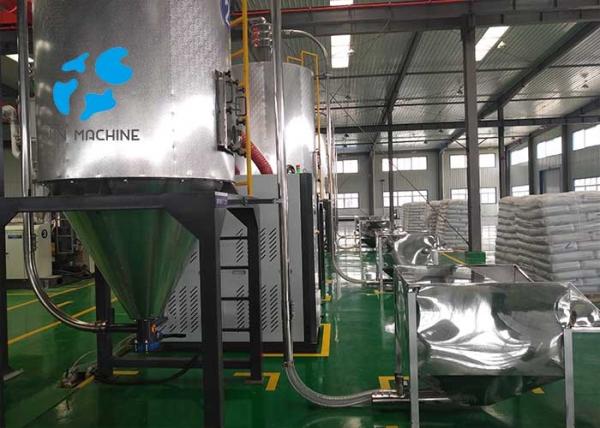 PE Pellets 5000 L Dehumidified Air Dryer Low Moisture ISO9001 Approved