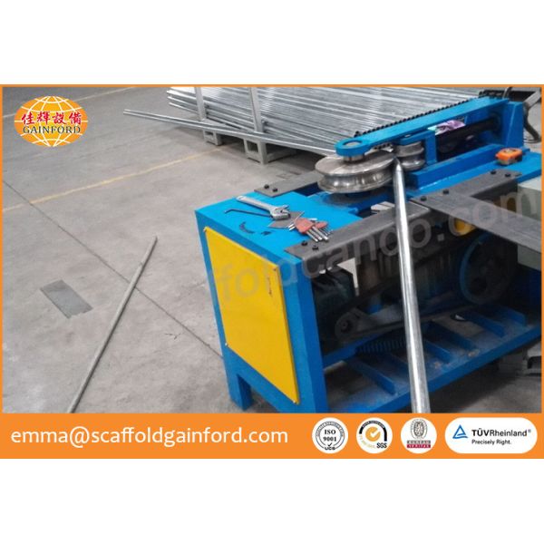 0.5M height Q235 galvanized  ring lock handrail for star case and ladders for South east market projects