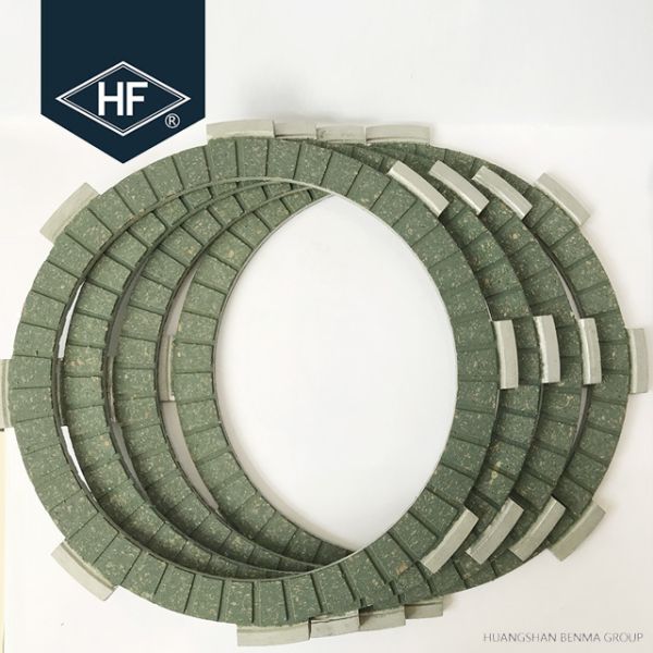 Cork Motorcycle Clutch Plate Fiber Friction 50Nm Torque 5 Pcs OEM Service