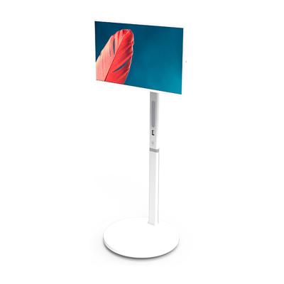 27 Inch Stand By Me TV with 178H/178V Viewing Angle Android 12 System Multimedia 4K 30fps H.264 Output Voltage 14.8V