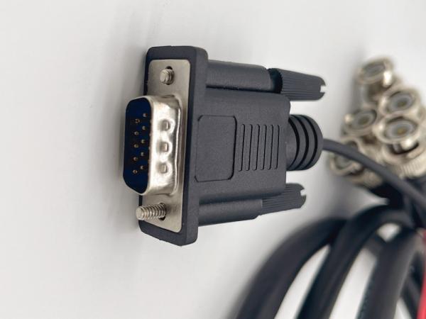 Electronic Molded Cable Assembly Male To Male Female DB Cable To 9 Pin D SUB Cable