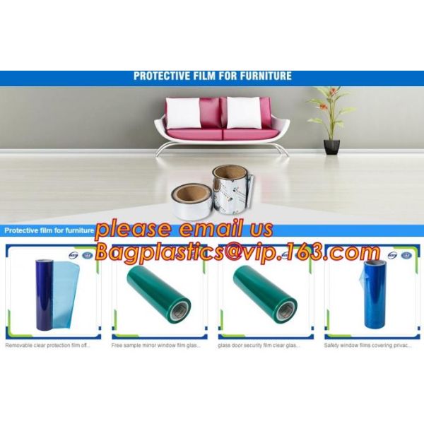 Self Adhesive PE Protective Film, Window Shield sheeting, Surface Safety Film, Masking Film, UV Protection Sheet