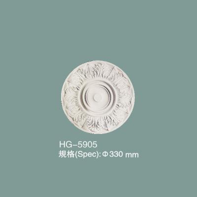 Polyurethane Ceiling Medallion PU Ceiling Tile HG-5905