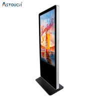Visor de sinalização LCD OEM de 65 polegadas para quiosque de fotos digitais com toque capacitivo