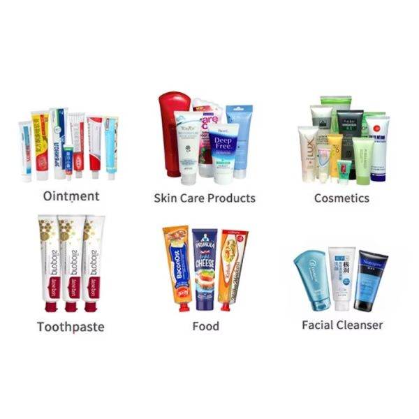 Competitive Price Plastic Tube Filling Closing Hot Air Sealing Packaging Equipment Tube Filling Machine