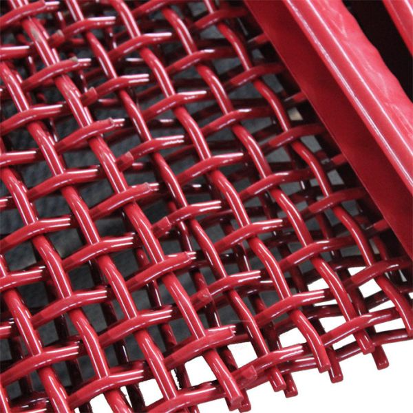 High Quality 65Mn Crimped Wire Mesh for Crushing Plant Woven Steel Wire Mesh Bending Processing Service