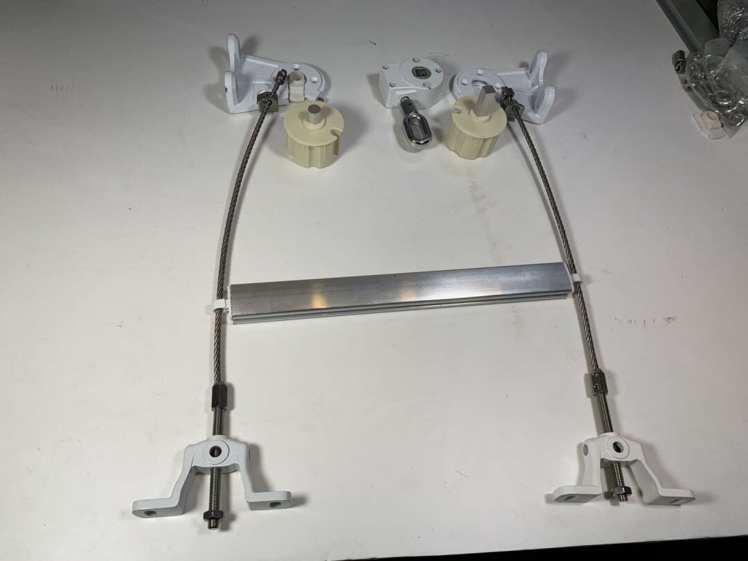 Aluminum Drop Arms Manual Retractable Window Awning/ Commercial Awning