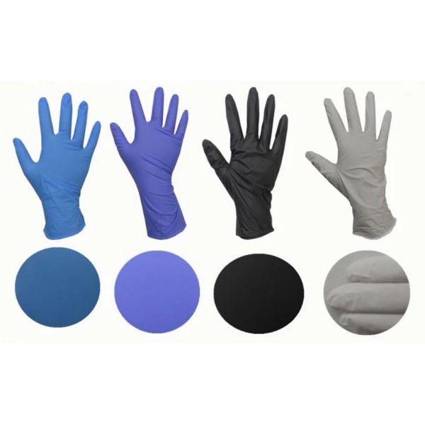 Soft Latex Free 15 Mil Disposable Nitrile Hand Gloves