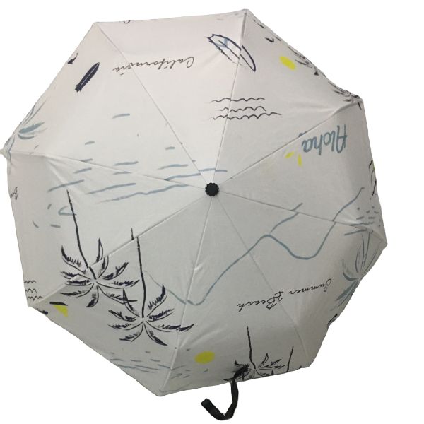 Manual Control 21 Inch 8 Bone Umbrella with Customized Personality Picture Pattern