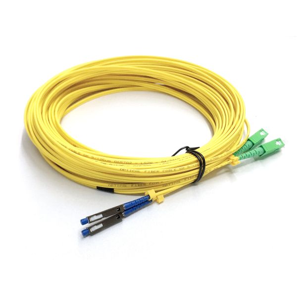 Крышка PVC LSZH гибкого провода 2.0mm 1.8mm 1.6mm MU кабеля отрезка провода оптического волокна SM MM