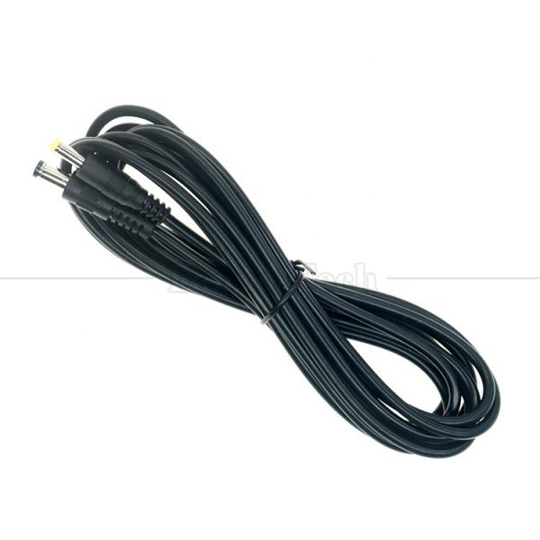 High Quality 18 20 22 24 26 28 AWG 5.5x2.1mm Male to 4.0x1.7mm Jack Male DC Power Supply Charging Extension Cable