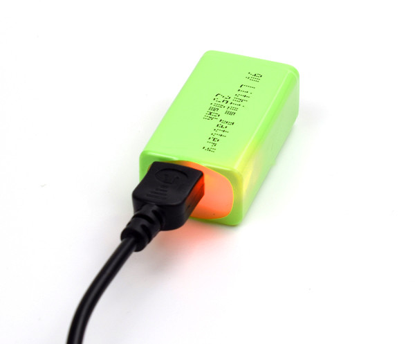 Температура батареи лития запасного освещения 9V 250mAh низкая с USB